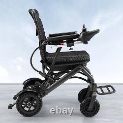 180W Foldable Electric Wheelchairs Intelligent For 300lb Seniors Adult