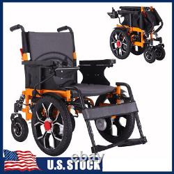 18in Folding 500W Electric Wheelchair Widen All Terrain Heavy Duty Power Scooter