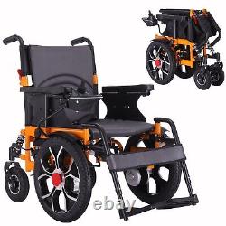 18in Folding 500W Electric Wheelchair Widen All Terrain Heavy Duty Power Scooter