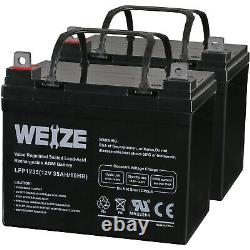 2 Pack UB12350 12V 35Ah Wheelchair Medical Mobility Battery