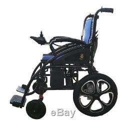 2019 New FDA Approved Blue Foldable Lightweight Electric Scooter Wheelchairs