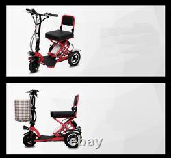 2020 Foldable Electric Scooter Wheel Folding Portable Travel Home Mobility NEW