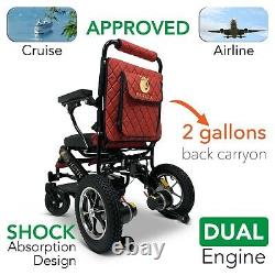 2021 Foldable Lightweight Special Limited Travel Electric Power Wheelchair