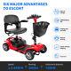2022 4 Wheels Mobility Scooter Power Wheel Chair Electric Device Compact Travel