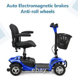 2023 4 Wheels Mobility Scooter Electric Powered Wheelchair Device for Travel