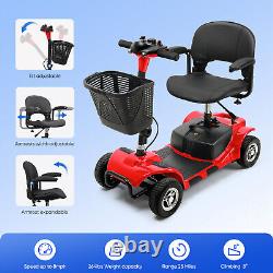 2024 4 Wheel Mobility Scooter Power Folding Travel Electric Wheelchairs Scooter