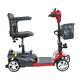 2024 4 Wheels Mobility Scooter Folding Power Wheel Chair Electric Device Compact