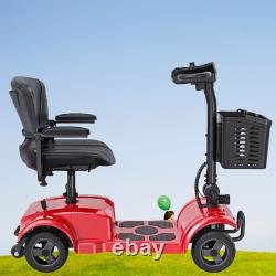 2024 4 Wheels Mobility Scooter Power Wheelchair Folding Electric For Home Travel