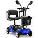 2024 4 Wheels Mobility Scooters Power Wheel Chair Electric Device Compact Mirror