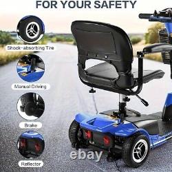 2024 Big 3 Wheels Mobility Scooter Electric Powered Mobile Folding Wheelchairs