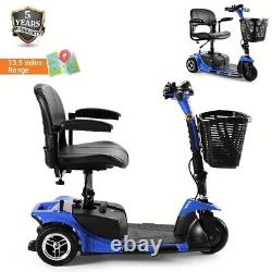 2024 Big 3 Wheels Mobility Scooter Electric Powered Mobile Folding Wheelchairs