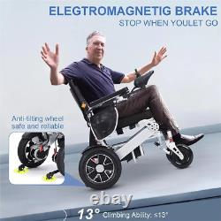 2024 Foldable Electric Wheelchair All Terrain Heavy Duty Power Mobility Scooter