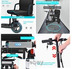 2024 New Foldable 3 Wheel Mobility Scooter Electric Power Wheelchair for adult