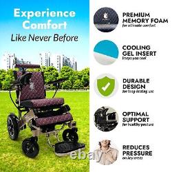 2025 Electric Wheelchair Lightweight All Terrain Fold and Travel