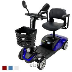 24V 4 Wheels Elderly Seniors Electric Mobility Scooter Powered Wheelchair T5