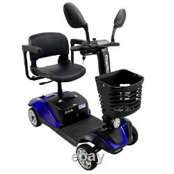 24V 4 Wheels Elderly Seniors Electric Mobility Scooter Powered Wheelchair US O