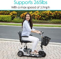 3-Wheel Adult Electric Mobility Scooter Mobile Wheelchair Folding Long Range New