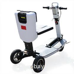 3-Wheel Electric Mobility Scooter 3 Speed Motorized Mobile Wheelchair Folding
