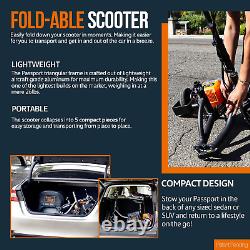 3 Wheel Folding Mobility Scooter Electric Powered Portable Ultra Lightweight Com