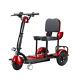 3 Wheel Mobility Scooter Electric Powered Mobile Folding Wheelchair Device Adult