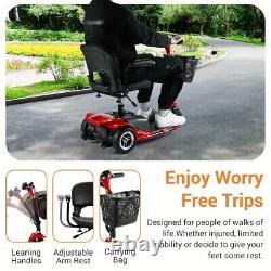 3 Wheel Mobility Scooter Electric Powered Mobile Folding Wheelchair For Adult