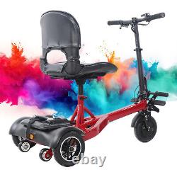 3 Wheel Mobility Scooter Electric Powered Mobile Folding Wheelchair For Adult Ai