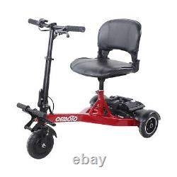 3 Wheel Mobility Scooter Electric Powered Mobile Folding Wheelchair For Adult tP