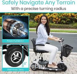 3 Wheel Mobility Scooter Electric Powered Mobile Wheelchair Device for Adults