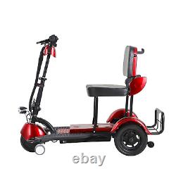 3-Wheel Mobility Scooter Power Wheel chair Electric Device Compact for Travel US