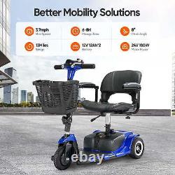 3 Wheels Mobility Scooter Electric Powered Mobile Folding Electric Wheelchair US