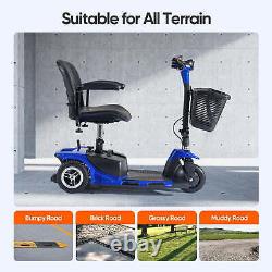 3 Wheels Mobility Scooter Electric Powered Mobile Folding Wheelchair Device New