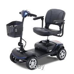 300W 4 Wheels Mobility Scooter Power Wheelchair Electric Scooters Home Travel