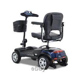 300W 4 Wheels Mobility Scooter Power Wheelchair Electric Scooters Home Travel