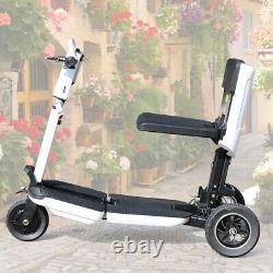 350W 3-Wheel Foldable Outdoor Electric Scooter Wheel Chair Mobility Scooters New