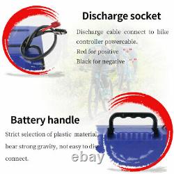 36/48/52/60V Electric Scooter Lithium Battery for Bike Wheelchair Bicycle Trike