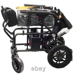 360W Dual Motor Electric Wheelchair Folding Mobility Aid Motorized Wheelchaira