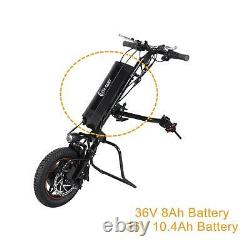 36V/500W 11.6ah Attachable Electric Wheelchair Handcycle Scooter for With Battery