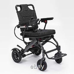 38LB Foldable Electric Wheelchair Intelligent Lightweight Wheelchair For Airline