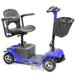 4-Wheel Electric Mobility Scooter Compact Heavy Duty For Adults Seniors Handicap