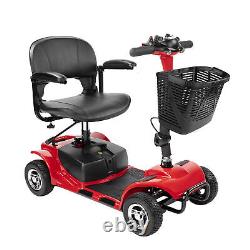 4 Wheel Electric Mobility Scooter Long Range Power Mobile Wheelchair Adult