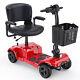 4 Wheel Folding Mobility Scooter Power Wheel Chairs Electric 25km Long Range New