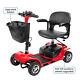 4 Wheel Folding Mobility Senior Scooter Power Wheel Chairs Electric Adult Ebike