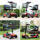 4-wheel Mobility Scooter Electric Powered Mobile Wheelchair Device For Adults