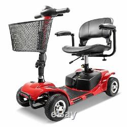 4-Wheel Mobility Scooter Electric Powered Mobile Wheelchair Device for Adults