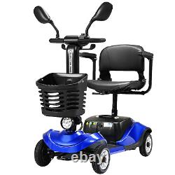 4-Wheel Mobility Scooter Power Electric Wheelchair Compact Heavy Mobile Seniors