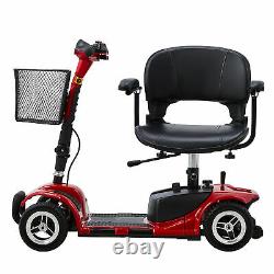 4-Wheel Mobility Scooter Power Travel Scooter Wheelchair Equivalent for Adults