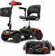 4 Wheel Mobility Scooter Powered Wheelchair Electric Device Compact For Travel