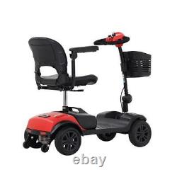4 Wheel Wheelchair Compact Mobility Scooter Electric Powered