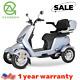 4 Wheels Electric Mobility Scooter 1000w Heavy Duty All Terrain 3-speed Seniors