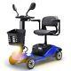 4 Wheels Folding Mobility Scooter Power Electric Wheelchair For Seniors Cover